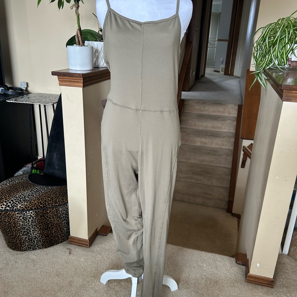 Bluenotes Olive green Jumpsuit/ athletic/comfy/ stretchy